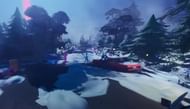 Fortnite Christmas Zombies map (Image via Fortnite)